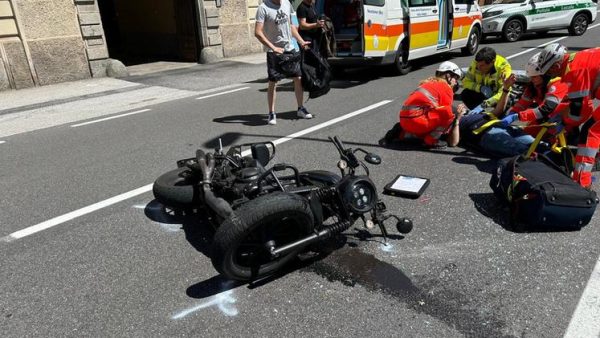 Incidente Moto Valsabbia